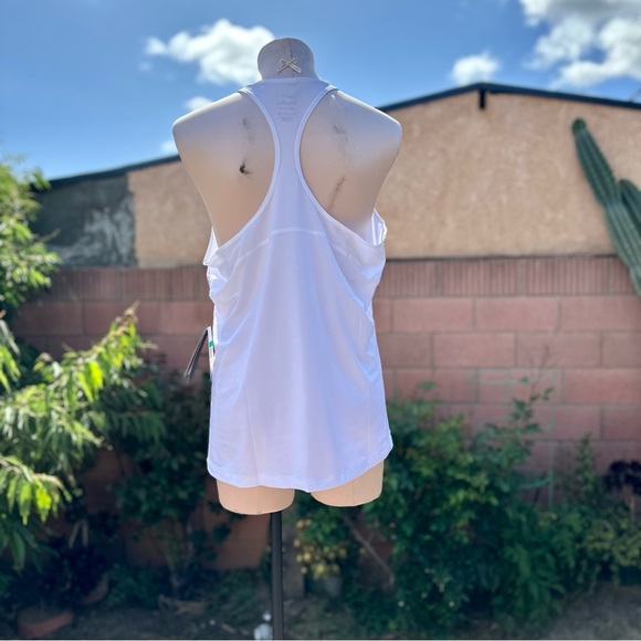 Nike Pro Dr-Fit White Tank Women’s Size XL - Picture 4 of 8